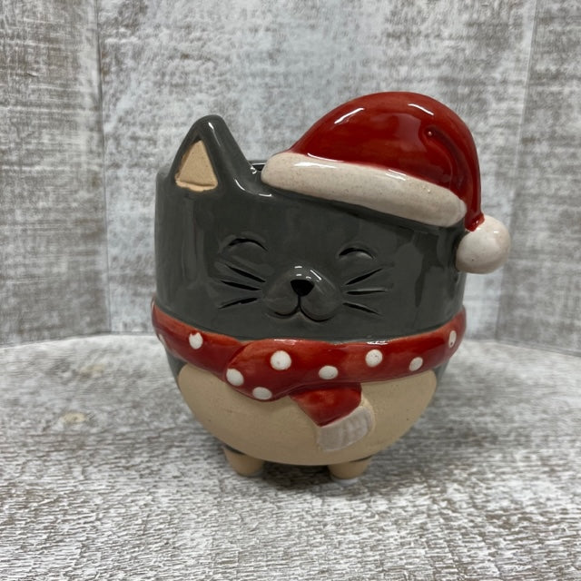 Planter - Santa Cat