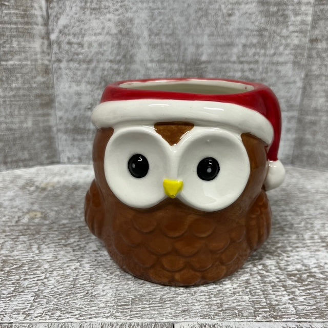 Planter - Santa Owl