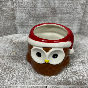 Planter - Santa Owl