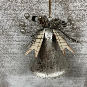 Bell Ornament - Silver