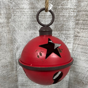 Ball Ornament - 7" Red