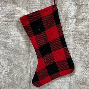 Stocking - Buffalo Check