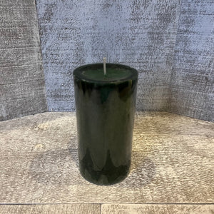 Pillar Candle - Dark Green Tall