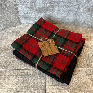 Towels & Dishcloth Set - Winter Pine