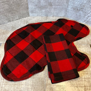 Napkin - Buffalo Check