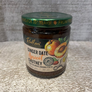 Chutney - Ginger Date Apricot
