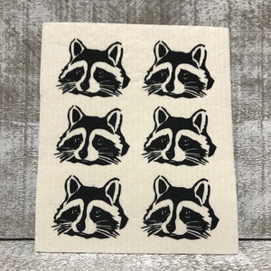 Swedish Dishcloth - Raccoon