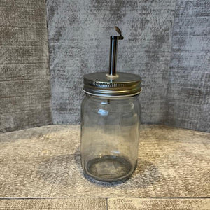 Mason Jar - Oil Dispenser | The Old Tin Shed