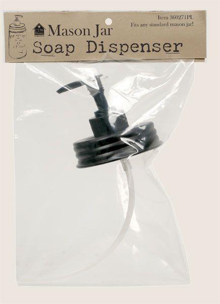 Mason Jar Soap Pump