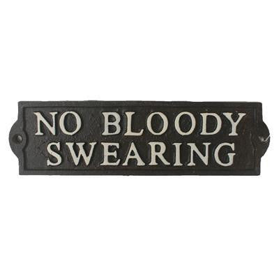 Iron Sign - No Bloody Swearing