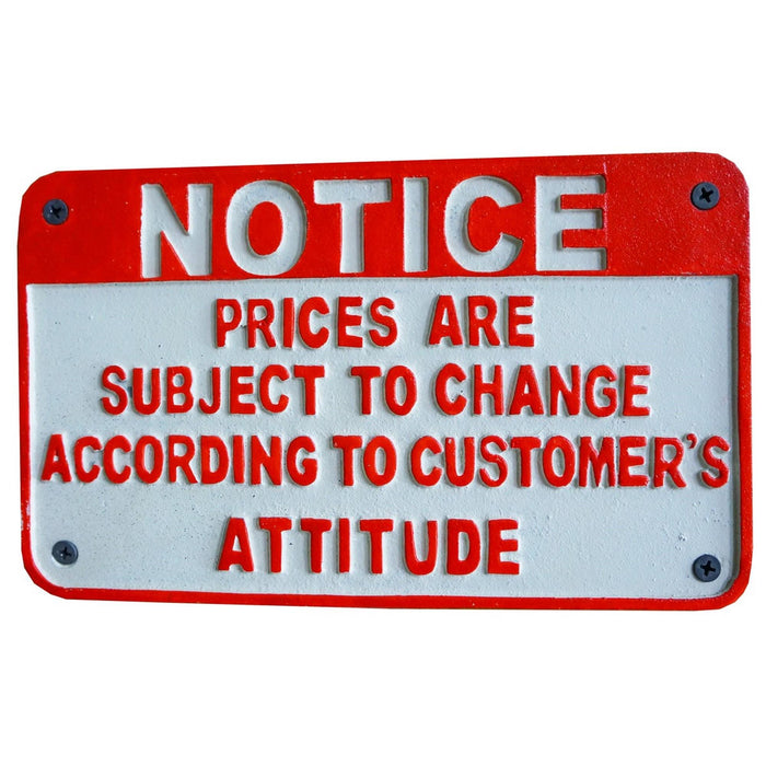 Iron Sign - Notice